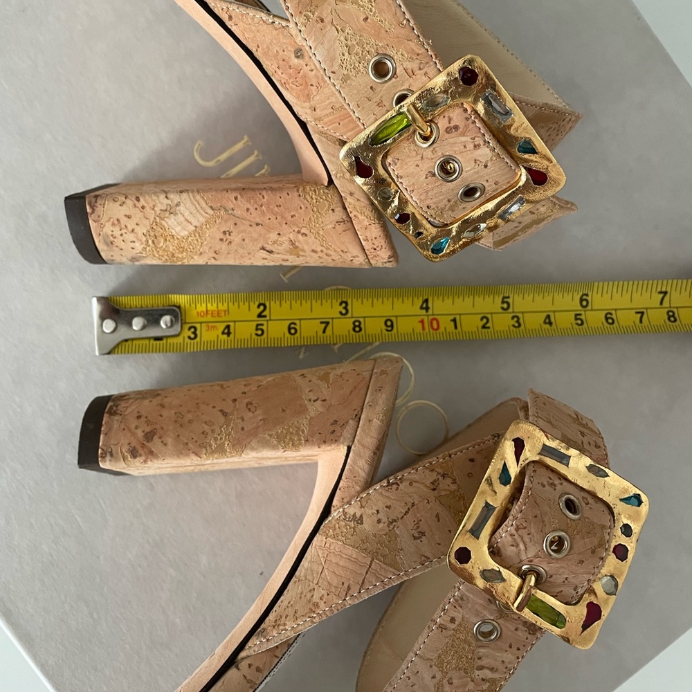 Jimmy Choo Dacha 85 Sandal, Size 34 EU - Picture 7 of 12